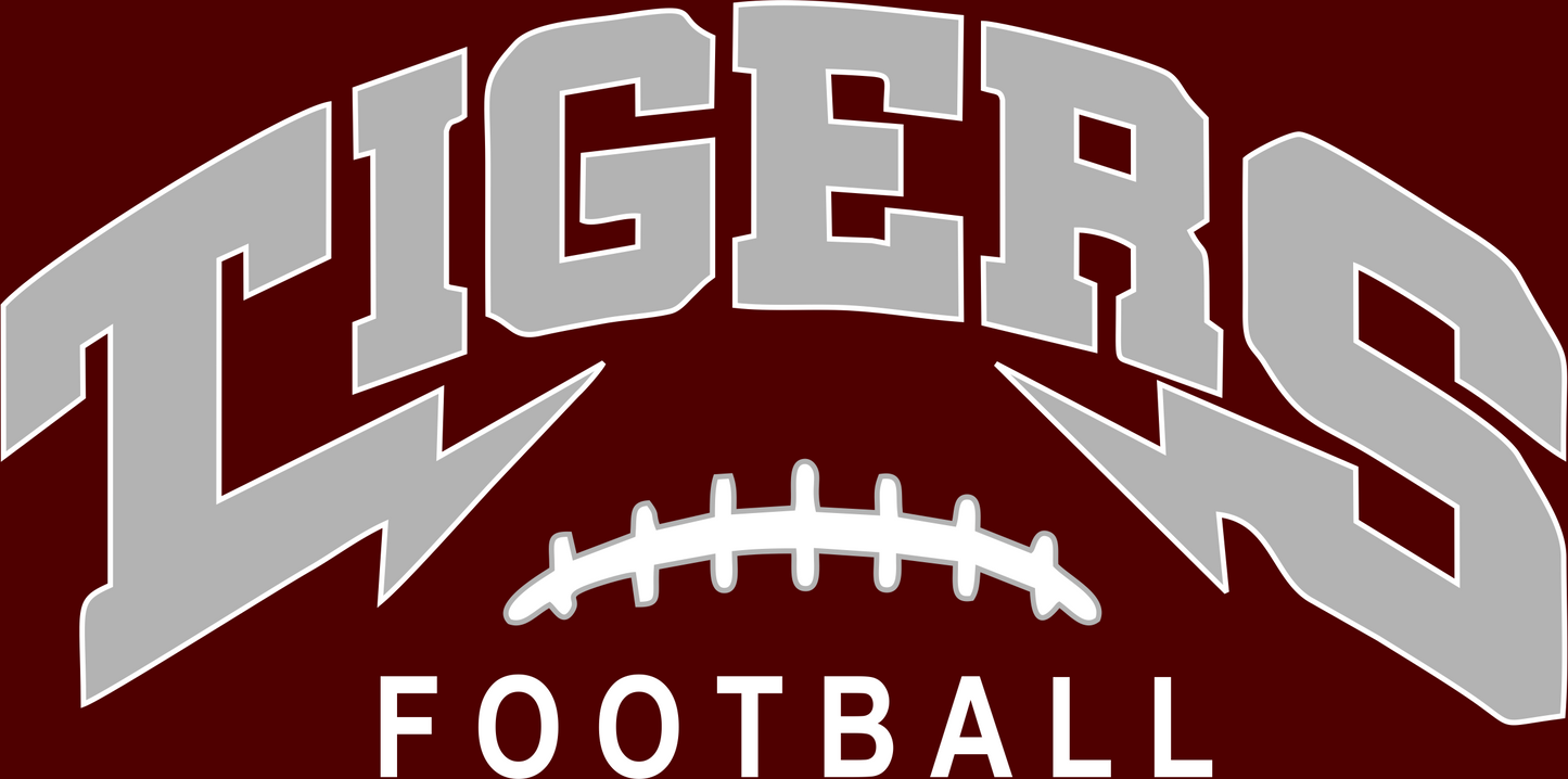DESIGN #9 26-27 FOOTBALL DESIGN MAROON