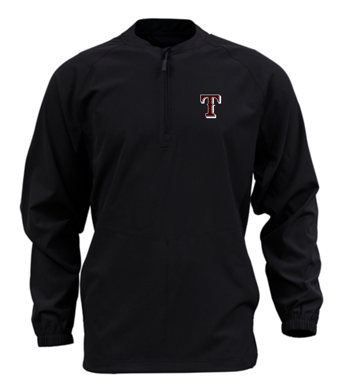 TCS 2627 BAW CJ138 CAGE STYLE LONG SLEEVE POLY PULLOVER