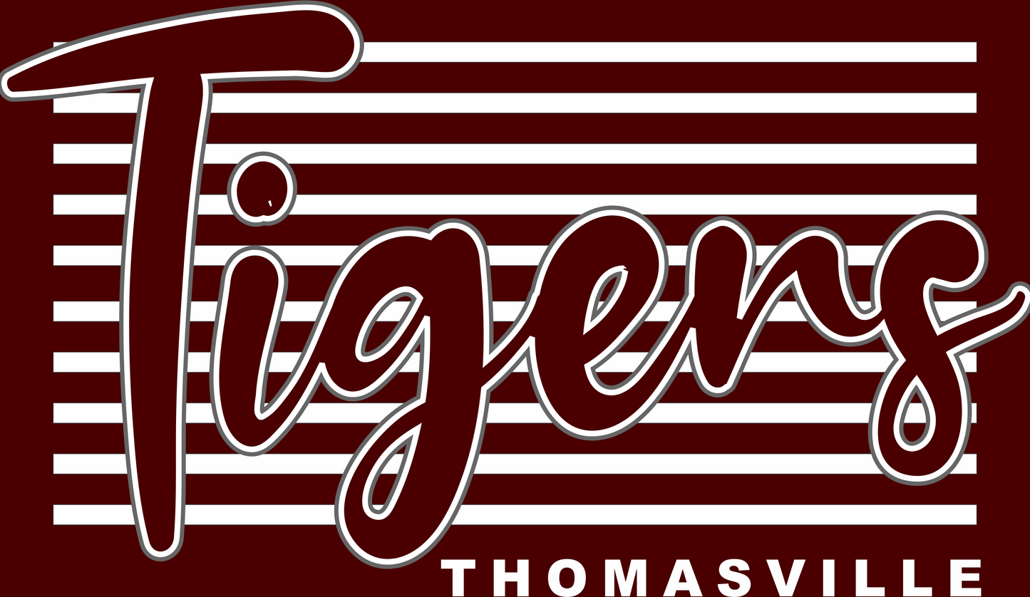 DESIGN #2  26-27 GIRL TVILLE TIGERS FRONT ONLY DESIGN